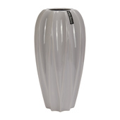Keramická váza světle šedá 30,5cm VS047FC
