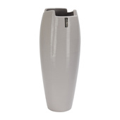Keramická váza světle šedá 46cm VS074FC