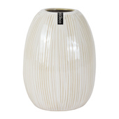 Keramická váza bílá 19cm VS009SF