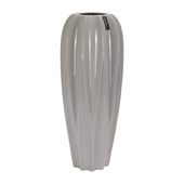Keramická váza světle šedá 46cm VS041FC